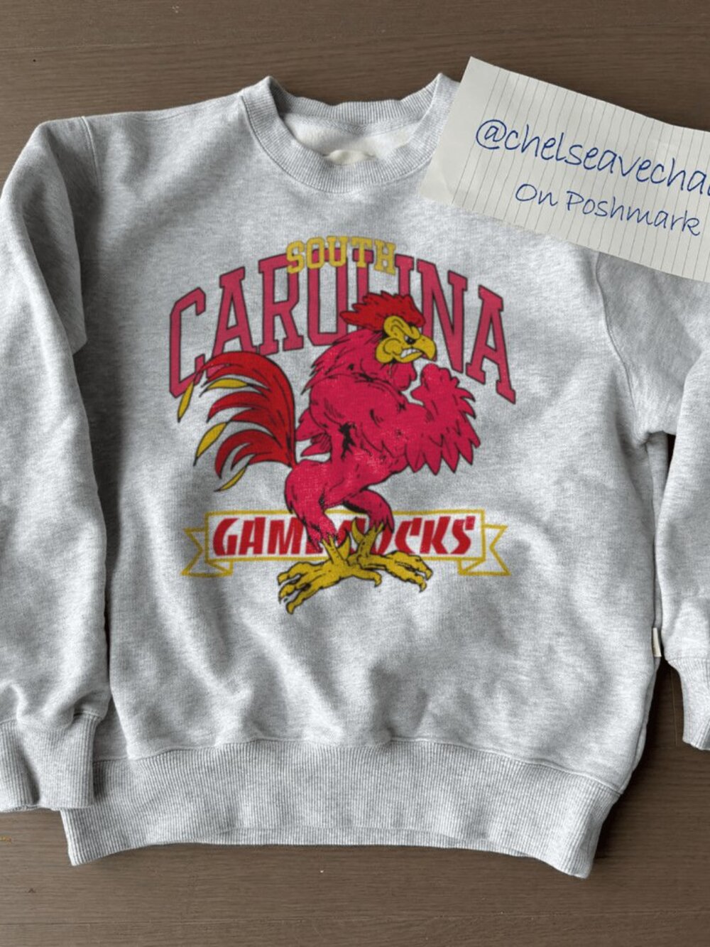Vintage NCAA University of South Carolina Gamecocks Sweatshirt, Football Shirt